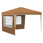Tenda per feste a pop-up 288 x 288 x 245 cm Beige