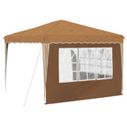 Tenda per feste a pop-up 288 x 288 x 245 cm Beige