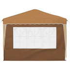 Tenda per feste a pop-up 288 x 288 x 245 cm Beige