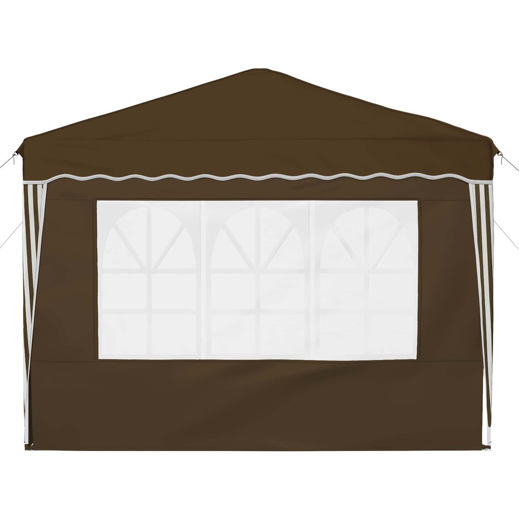 Tenda per feste a pop-up 288 x 288 x 245 cm Tortora