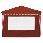 Tenda per feste a pop-up 288 x 288 x 245 cm Terracotta