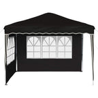 Tenda per feste a pop-up 288 x 288 x 245 cm Nero Tessuto Oxford