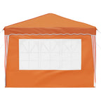 Tenda per feste a pop-up 288 x 288 x 245 cm Arancione