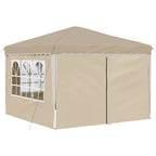Tenda per feste a pop-up 288 x 288 x 245 cm Crema