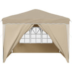 Tenda per feste a pop-up 288 x 288 x 245 cm Crema