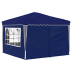 Tenda per feste a pop-up 288 x 288 x 245 cm Blu Tessuto Oxford