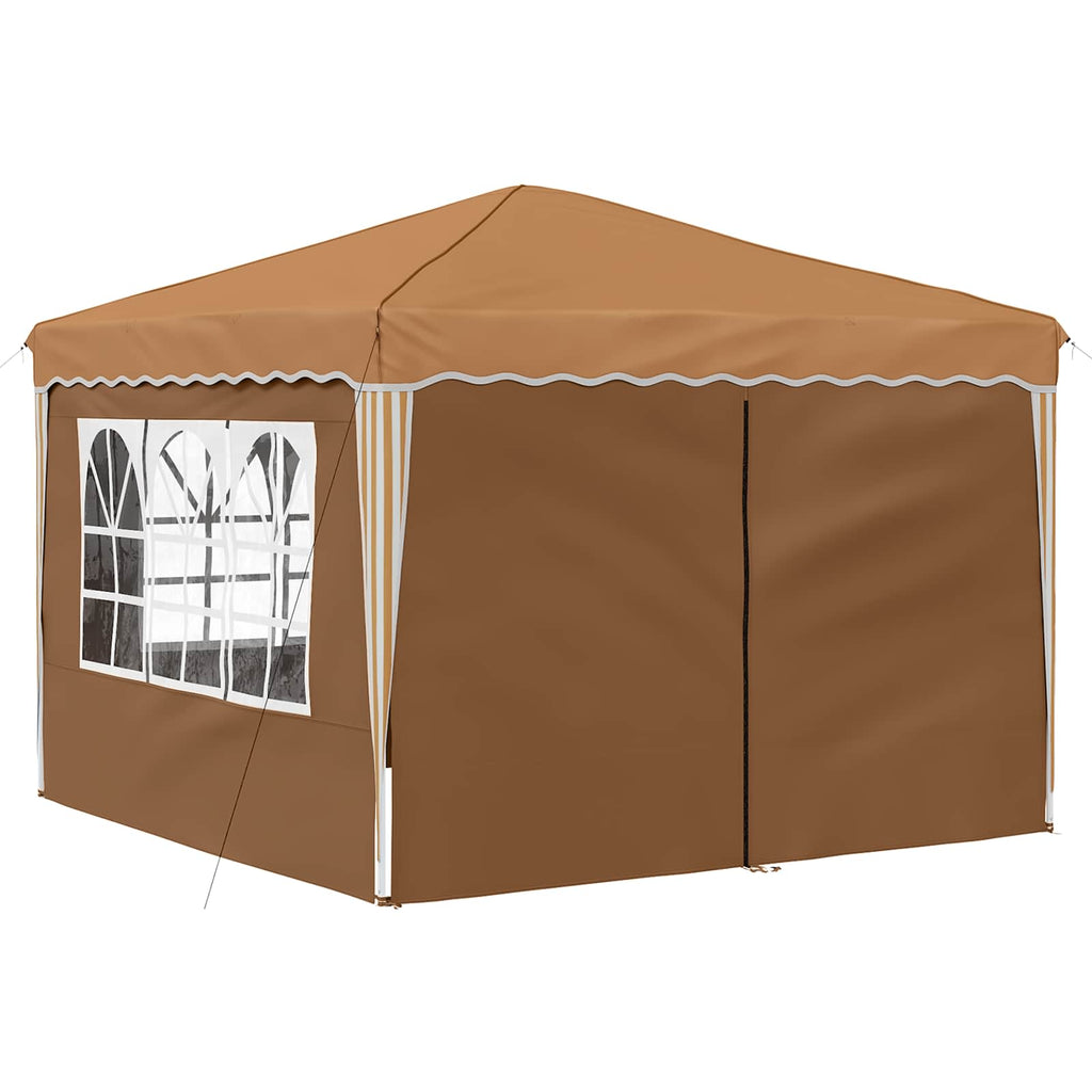 Tenda per feste a pop-up 288 x 288 x 245 cm Beige