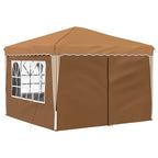 Tenda per feste a pop-up 288 x 288 x 245 cm Beige