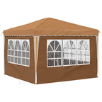 Tenda per feste a pop-up 288 x 288 x 245 cm Beige