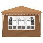 Tenda per feste a pop-up 288 x 288 x 245 cm Beige