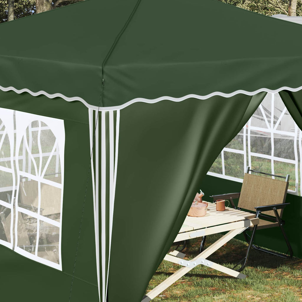 Tenda per feste a pop-up 288 x 288 x 245 cm Verde