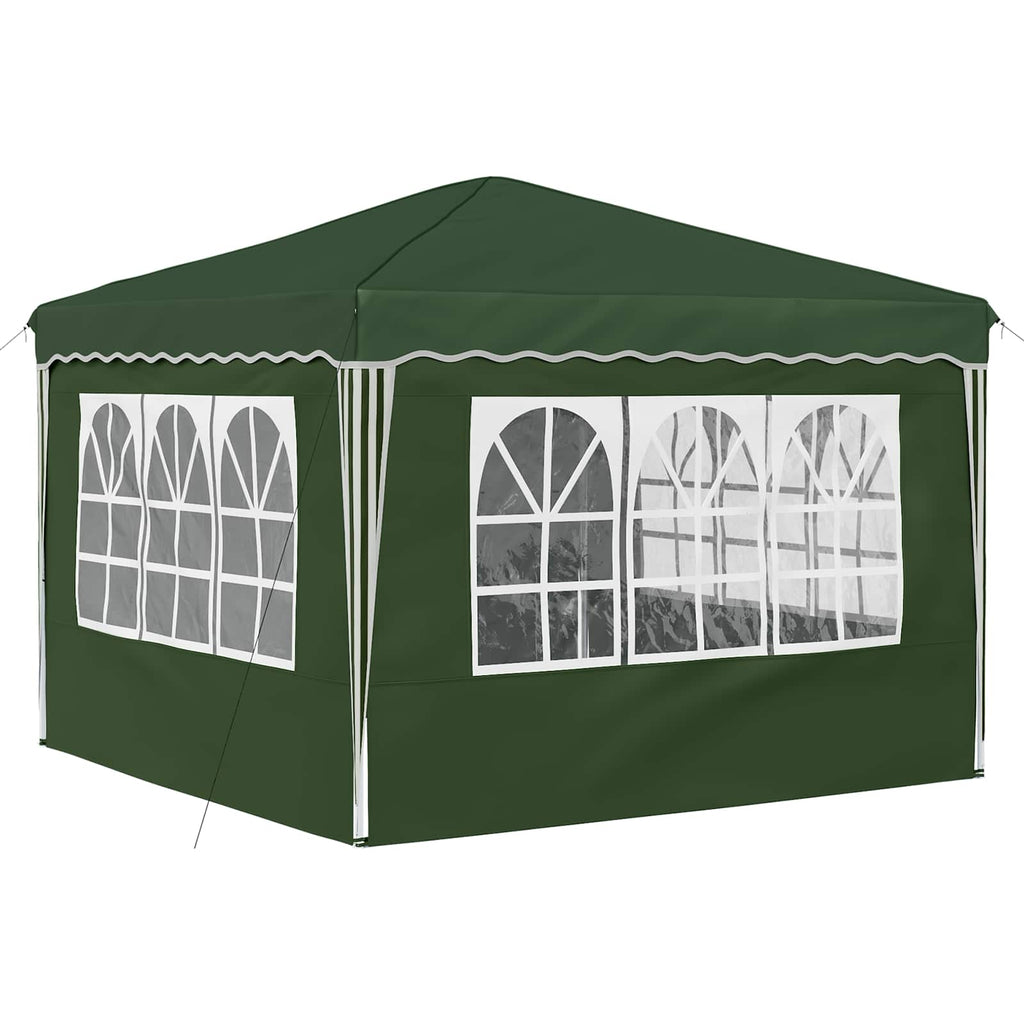 Tenda per feste a pop-up 288 x 288 x 245 cm Verde
