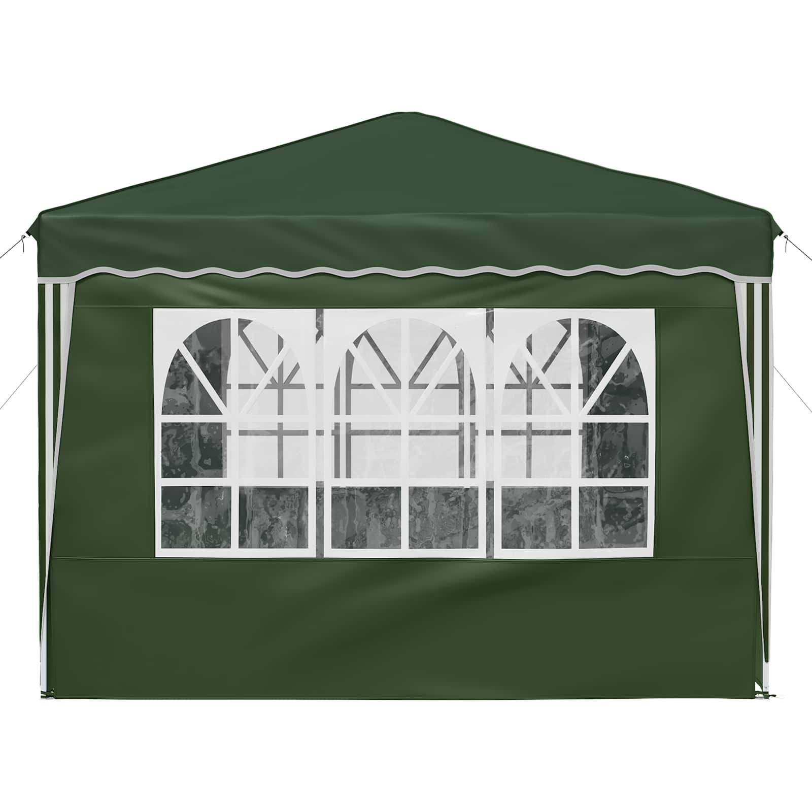 Tenda per feste a pop-up 288 x 288 x 245 cm Verde