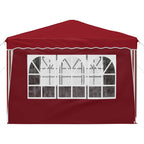 Tenda per feste a pop-up 288 x 288 x 245 cm Borgogna
