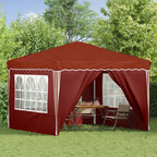Tenda per feste a pop-up 288 x 288 x 245 cm Terracotta