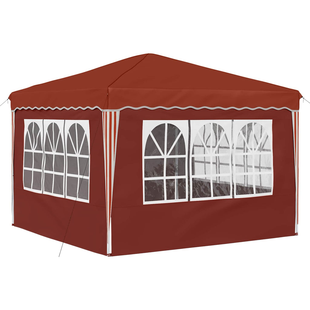 Tenda per feste a pop-up 288 x 288 x 245 cm Terracotta