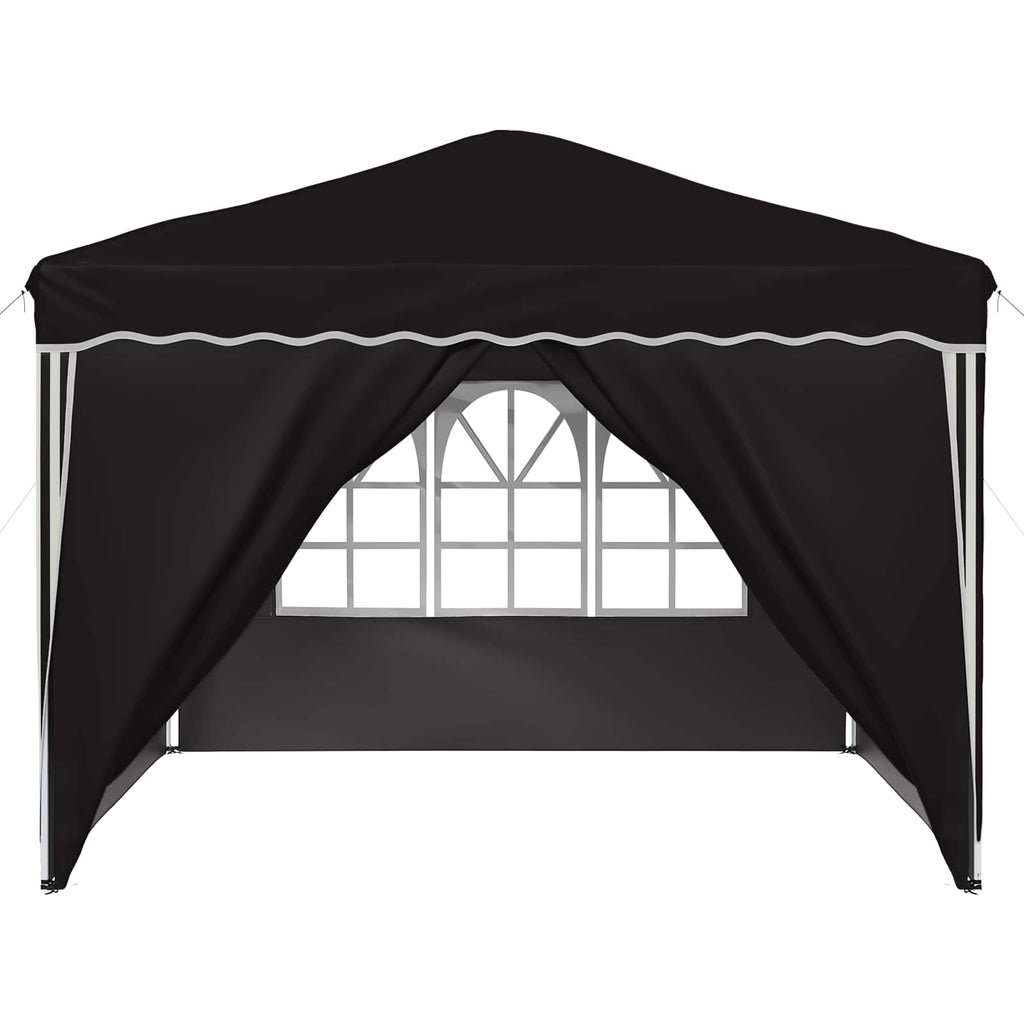 Tenda per feste a pop-up 288 x 288 x 245 cm Nero Tessuto Oxford