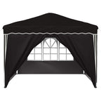 Tenda per feste a pop-up 288 x 288 x 245 cm Nero Tessuto Oxford