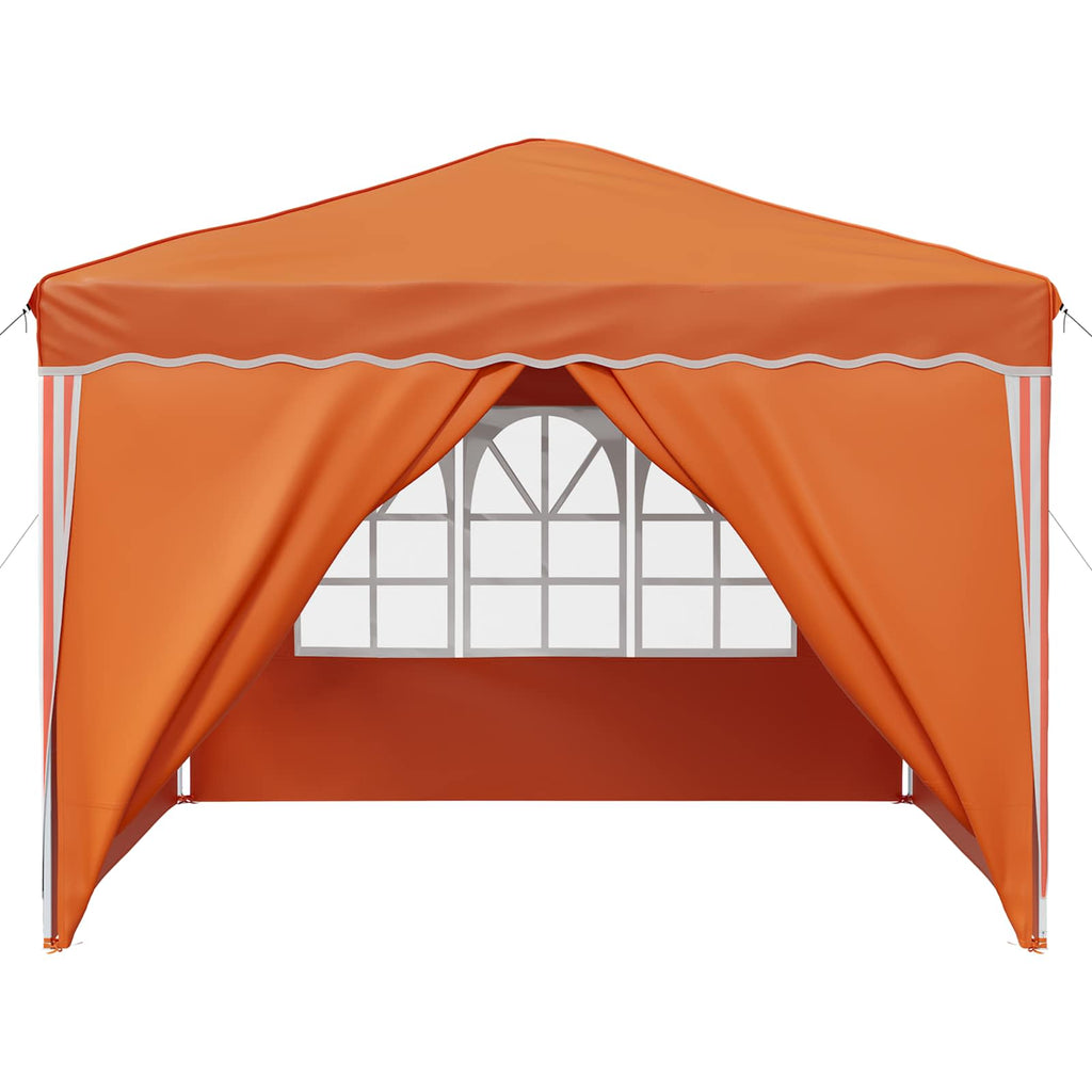 Tenda per feste a pop-up 288 x 288 x 245 cm Arancione