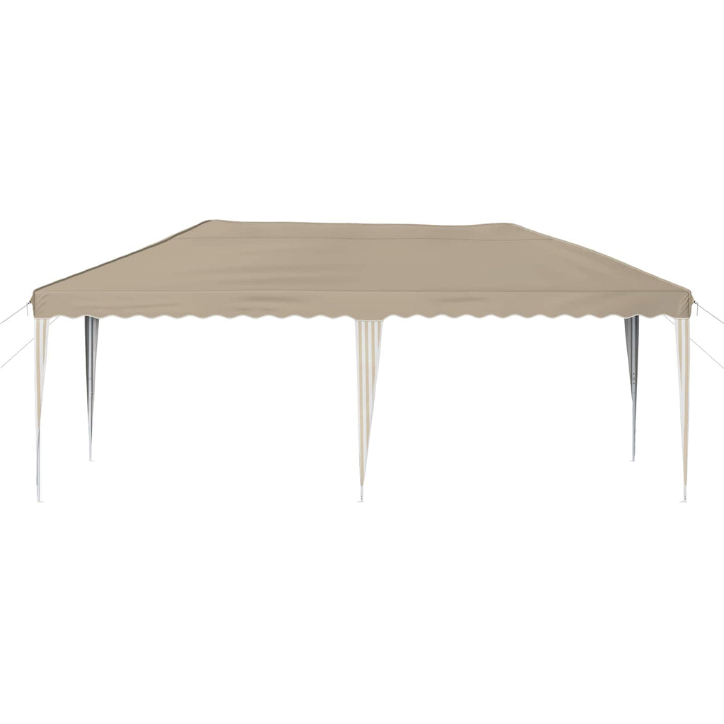 Tenda per feste a pop-up 575 x 290 x 245 cm Crema