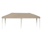 Tenda per feste a pop-up 575 x 290 x 245 cm Crema