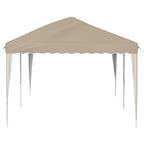 Tenda per feste a pop-up 575 x 290 x 245 cm Crema