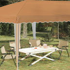 Tenda per feste a pop-up 575 x 290 x 245 cm Beige