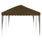 Tenda per feste a pop-up 575 x 290 x 245 cm Tortora