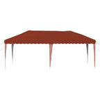 Tenda per feste a pop-up 575 x 290 x 245 cm Terracotta