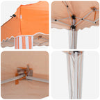 Tenda per feste a pop-up 575 x 290 x 245 cm Arancione