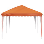 Tenda per feste a pop-up 575 x 290 x 245 cm Arancione