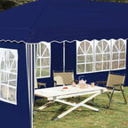 Tenda per feste a pop-up 575 x 289 x 245 cm Blu
