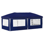 Tenda per feste a pop-up 575 x 289 x 245 cm Blu
