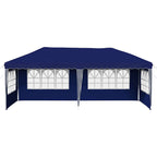 Tenda per feste a pop-up 575 x 289 x 245 cm Blu