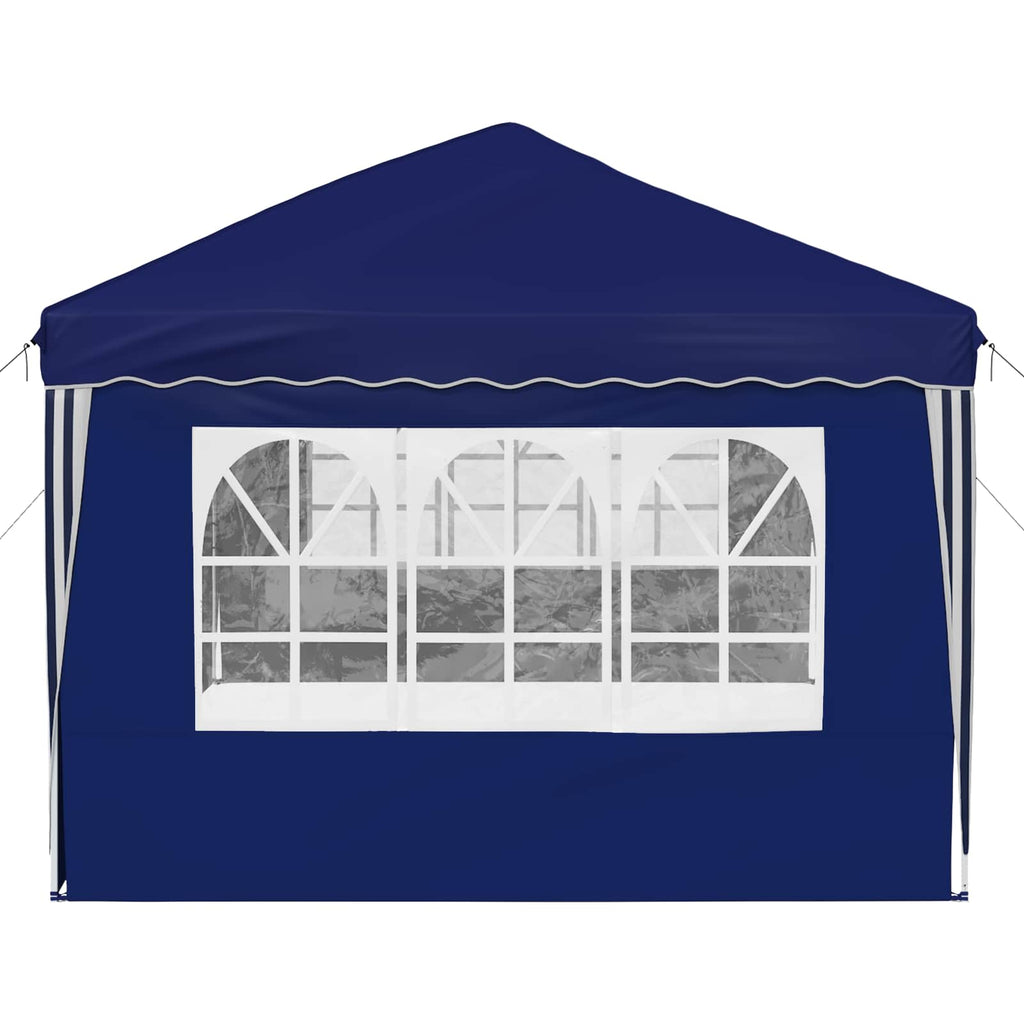 Tenda per feste a pop-up 575 x 289 x 245 cm Blu