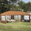 Tenda per feste a pop-up 575 x 289 x 245 cm Beige