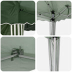 Tenda per feste a pop-up 575 x 289 x 245 cm Verde