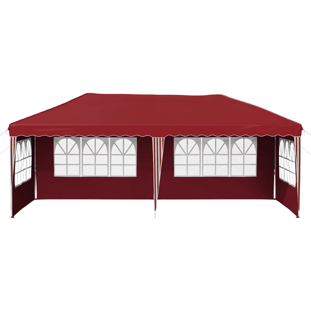 Tenda per feste a pop-up 575 x 289 x 245 cm Borgogna