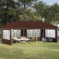 Tenda per feste a pop-up 575 x 289 x 245 cm Marrone