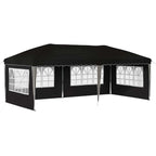 Tenda per feste a pop-up 575 x 289 x 245 cm Nero