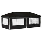 Tenda per feste a pop-up 575 x 289 x 245 cm Nero