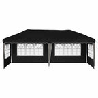 Tenda per feste a pop-up 575 x 289 x 245 cm Nero