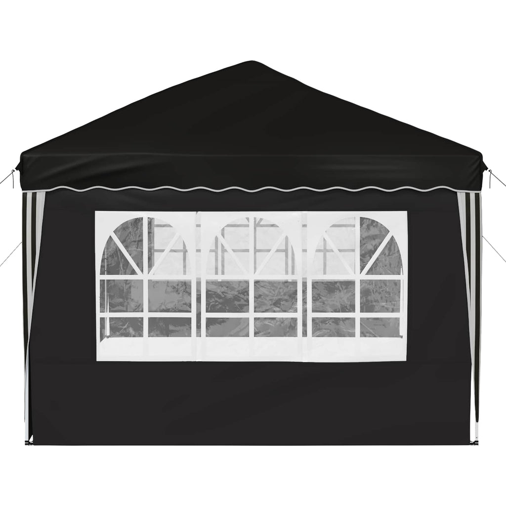 Tenda per feste a pop-up 575 x 289 x 245 cm Nero