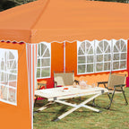Tenda per feste a pop-up 575 x 289 x 245 cm Arancione