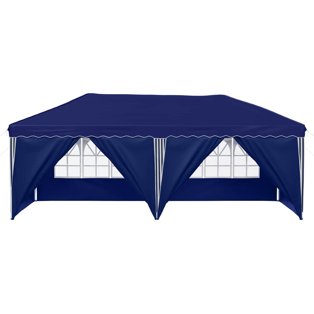 Tenda per feste a pop-up 575 x 288 x 245 cm Blu