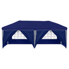 Tenda per feste a pop-up 575 x 288 x 245 cm Blu