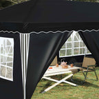 Tenda per feste a pop-up 575 x 288 x 245 cm Antracite