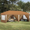 Tenda per feste a pop-up 575 x 288 x 245 cm Beige