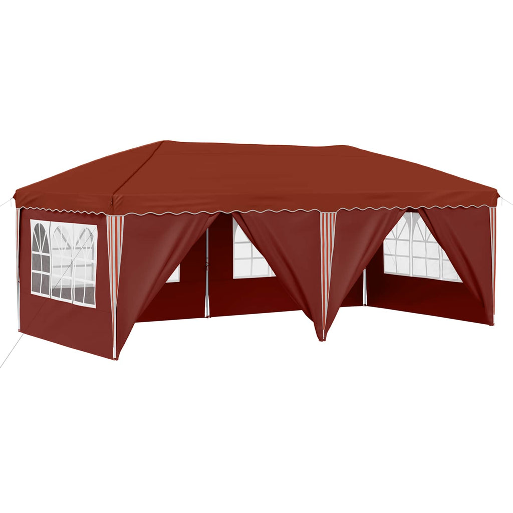 Tenda per feste a pop-up 575 x 288 x 245 cm Terracotta