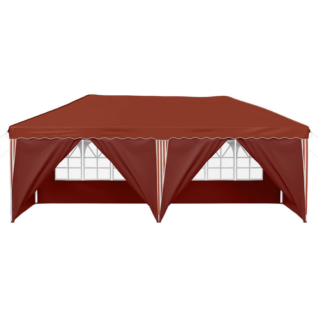 Tenda per feste a pop-up 575 x 288 x 245 cm Terracotta
